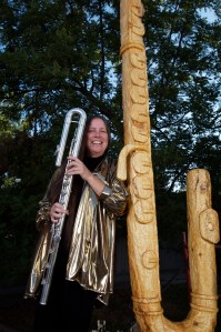 Chris Potter Flute Carving